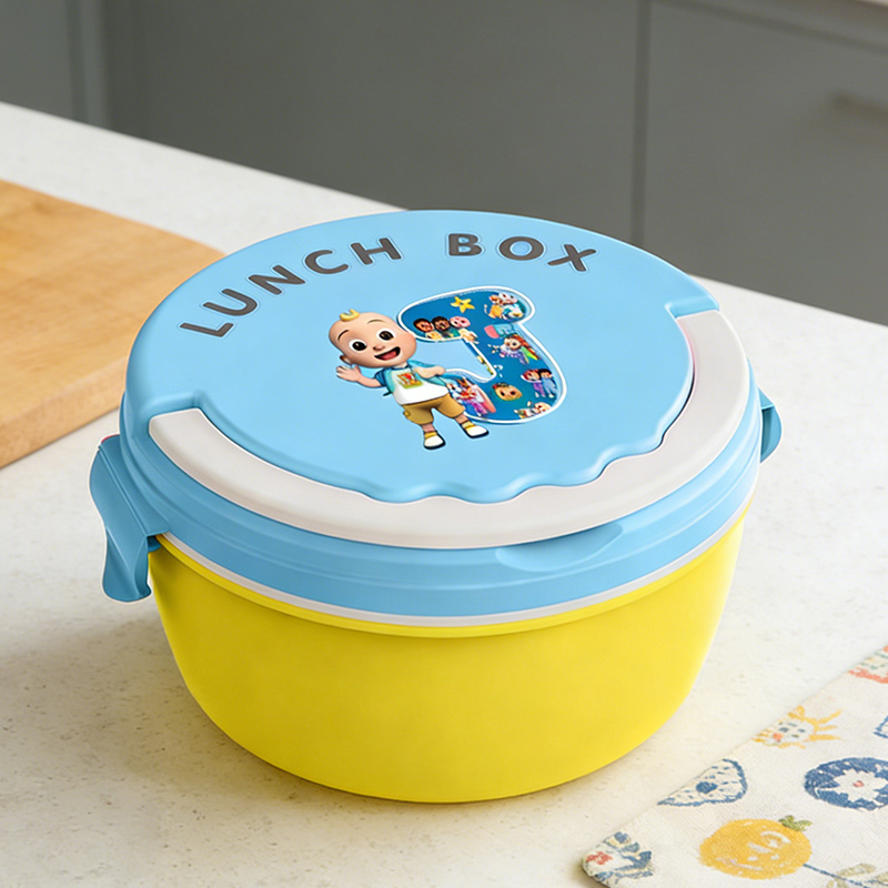 Food Storage Meals - Cocomelon'lar Öğle Yemeği Kutuları Taşınabilir Bento