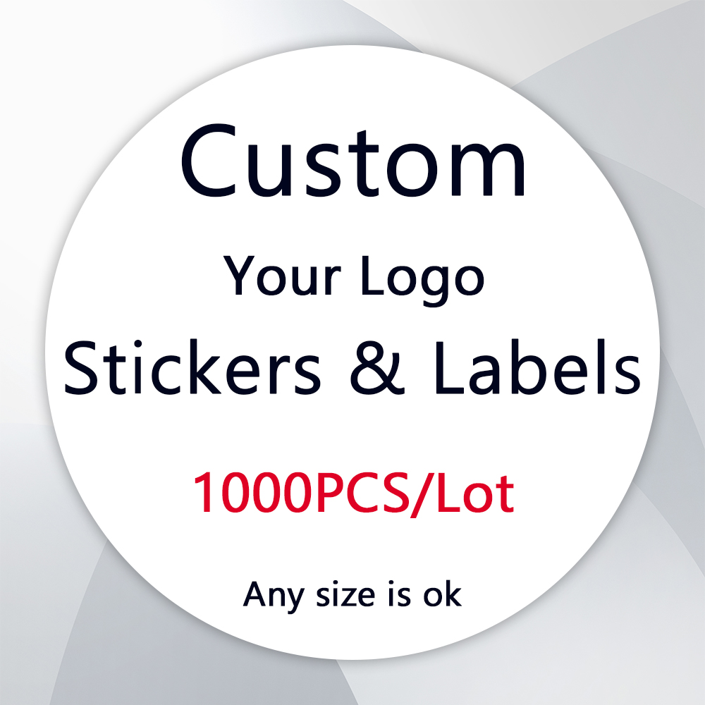 Food Storage Labels - 1000PCS Özel Çıkartmalar Özelleştirme Logo İşletme