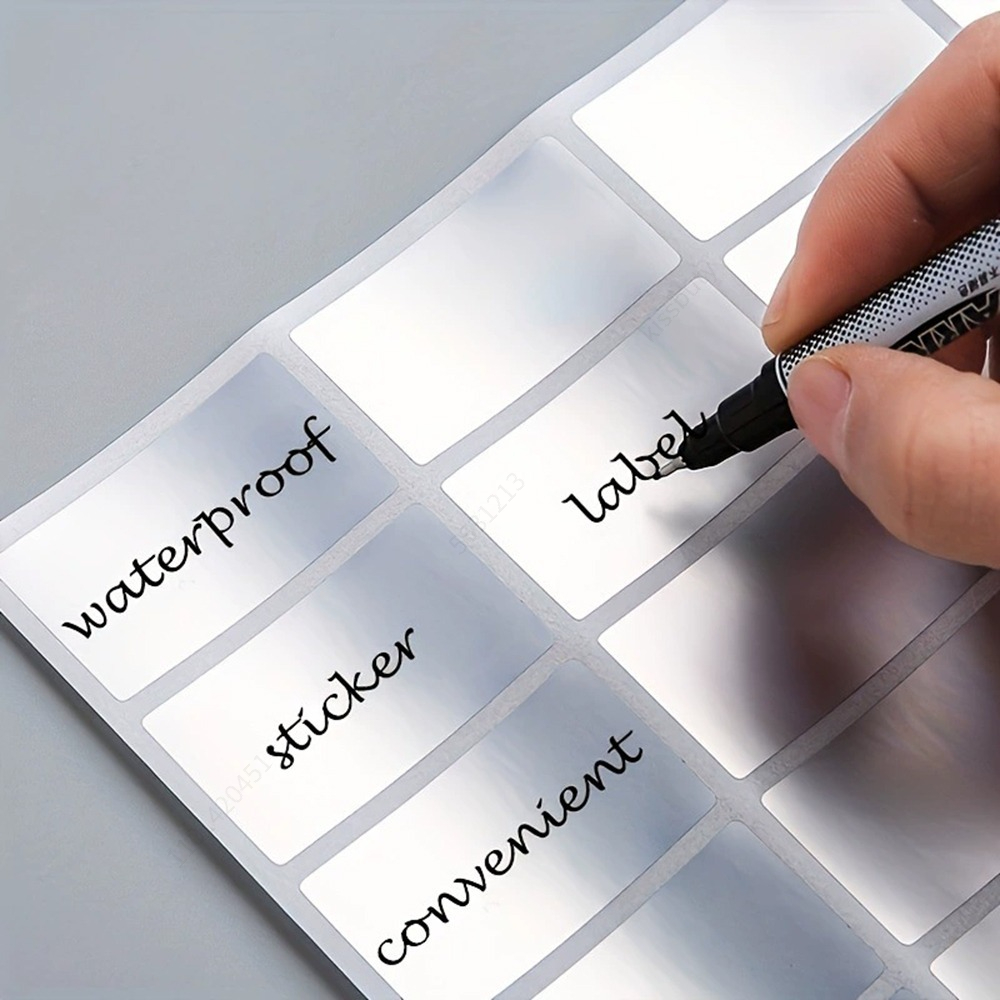Food Storage Labels - 160-600 Adet Çıkarılabilir Su Geçirmez Etiket