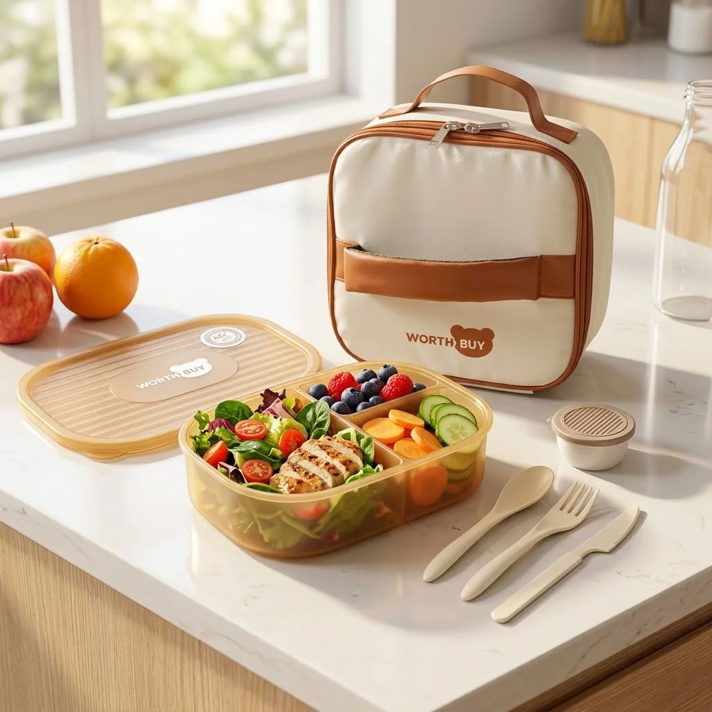 Çıkarılabilir Plastik Bento Ku - Food Storage With Dividers incelemesi ve fiyatı