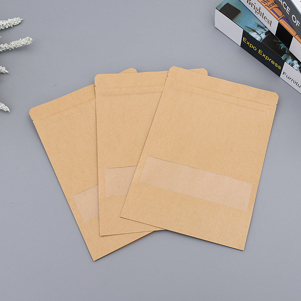 50 Adet, Çevre Dostu Kraft Kağ - Food Storage Bag incelemesi ve fiyatı
