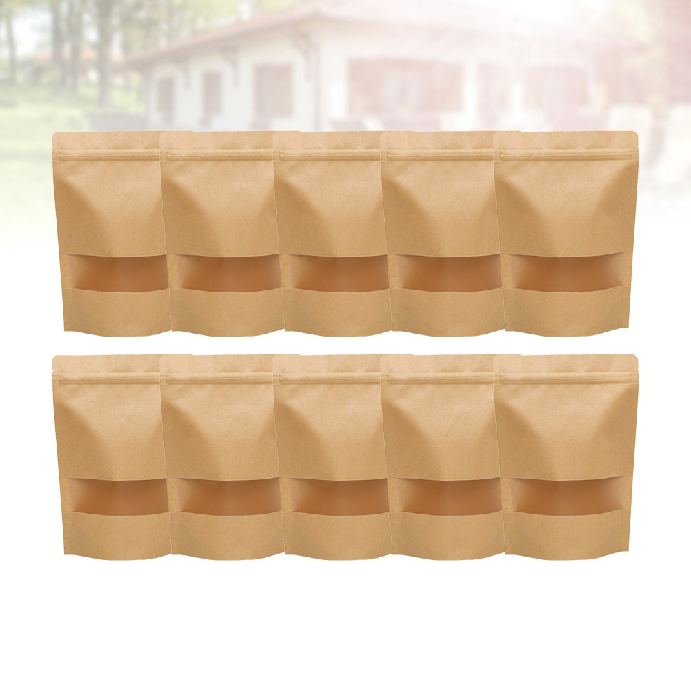 50 Adet, Çevre Dostu Kraft Kağ - Food Storage Bag incelemesi ve fiyatı