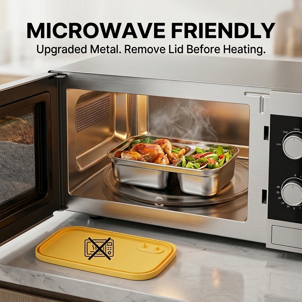 304 Paslanmaz Çelik Bento Kutu - Food Storage Oven Safe incelemesi ve fiyatı