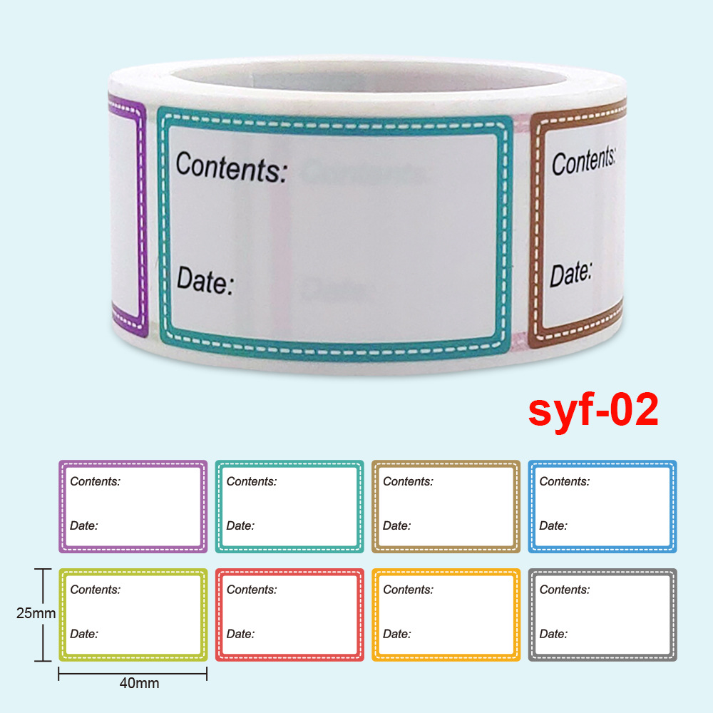 Güvenli Tarih Gıda kataloğu De - Food Storage Labels incelemesi ve fiyatı
