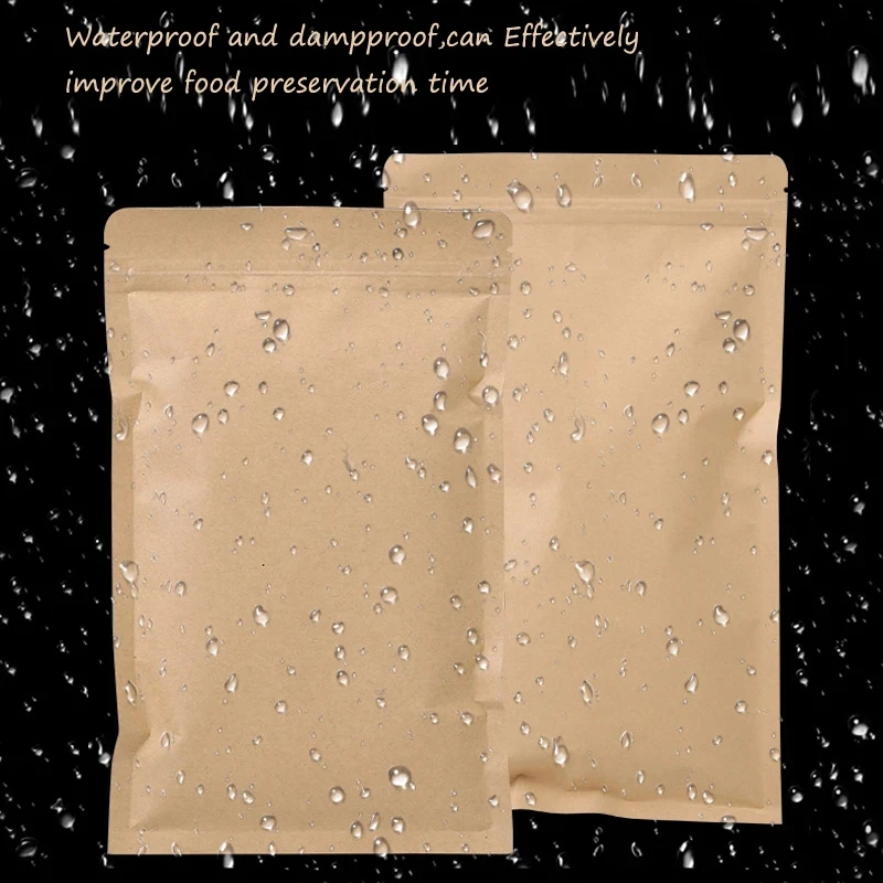 100 adet kahverengi Kraft kağı - Food Storage Bag incelemesi ve fiyatı