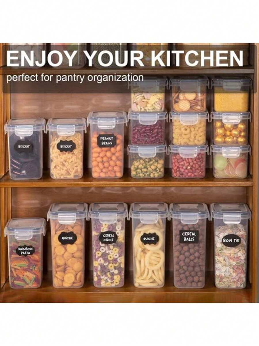 24 adet Hava Geçirmez Kapaklı  - Food Storage Labels incelemesi ve fiyatı